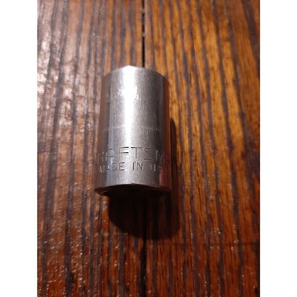 Vintage Craftsman Sears 11/16" 12 Point 1/2" Drive Socket G47507 USA - Picture 2 of 4